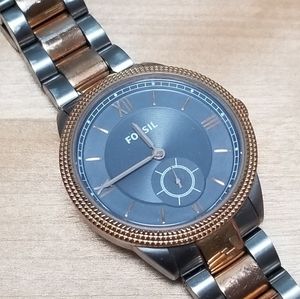 FOSSIL | MENS WATCH BRONZE & STAINLESS BAND
